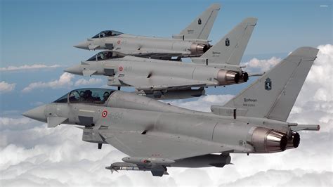 British Typhoon Fighter Jet-6