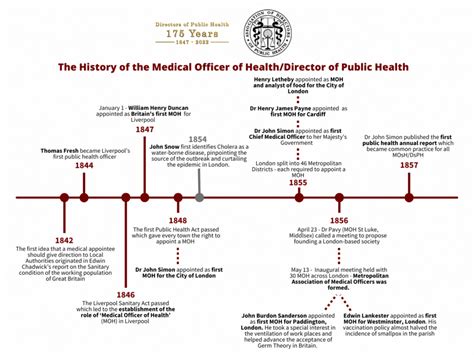 Bs Public Health Timeline