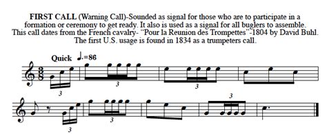 Bugle Call to Post Tradition