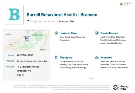 Burrell Behavioral Health Branson Mo