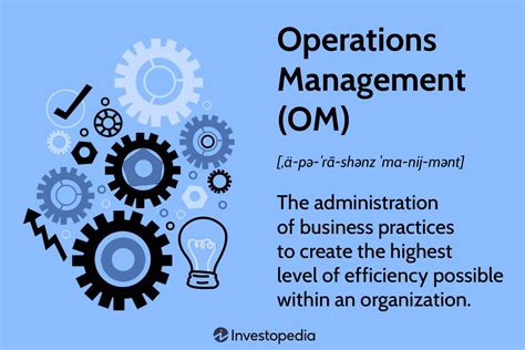 Business Operations Vs Management