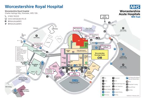 Butterworth Hospital Internal Map