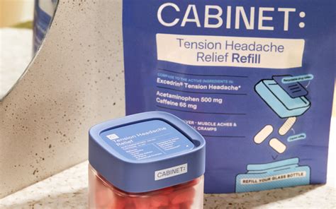 Cabinet Refillable Medicine