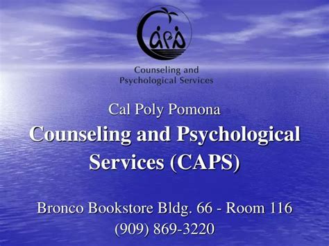 Cal Poly Pomona Counseling Services