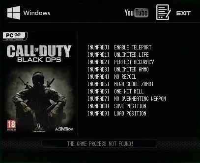 Call Of Duty Black Ops Trainer 8 Update 27 01