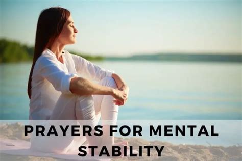 Calming Prayers For Mental Health