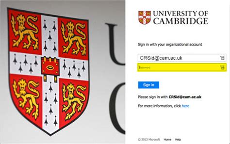 Cambridge Student Portal Sign In