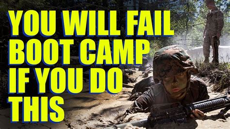 Can You Fail Boot Camp