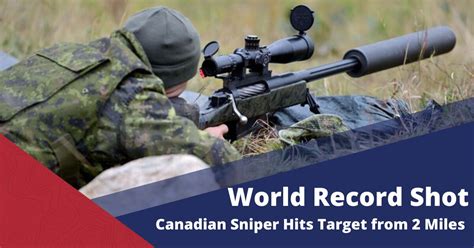 Canadian Sniper Longest Shot