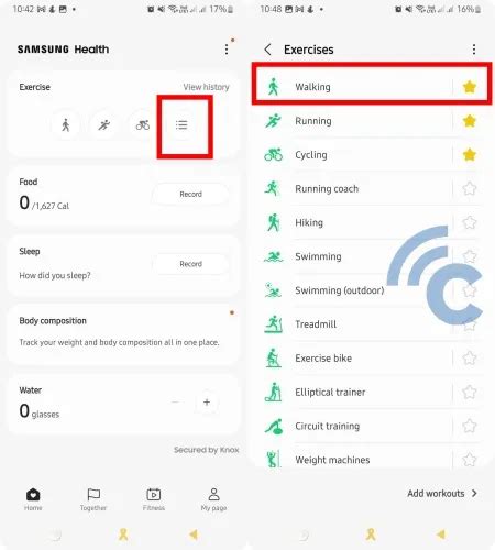 Cara Mengaktifkan Samsung Health