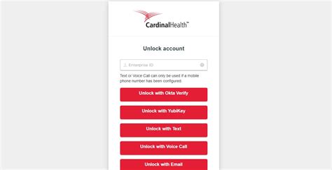 Cardinal Health Enterprise Login Password