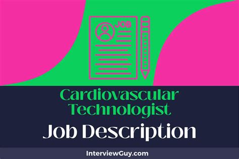 Cardiovascular Technologist Job Responsibilities