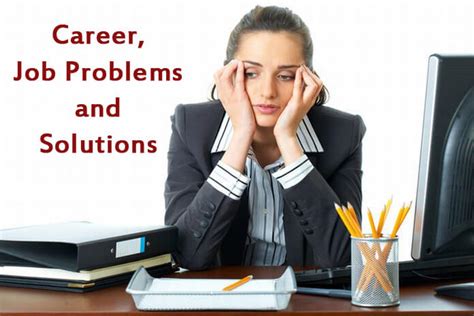 Career Problems And Solutions