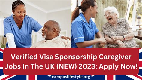 Caregiver Jobs With Visa Sponsorship