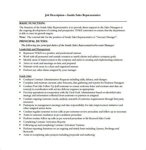 Cargo Representative Job Description