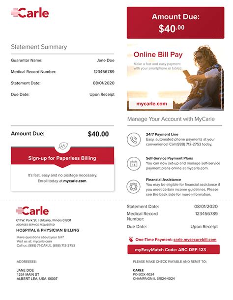 Carle Health Pay My Bill