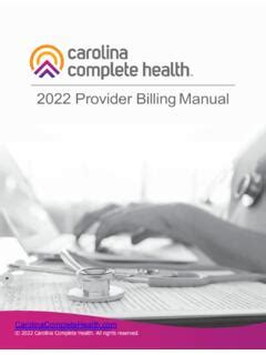 Carolina Complete Provider Login