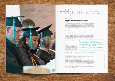 Carolinas College Of Health Sciences Alumni Magazine Redesign Km Design