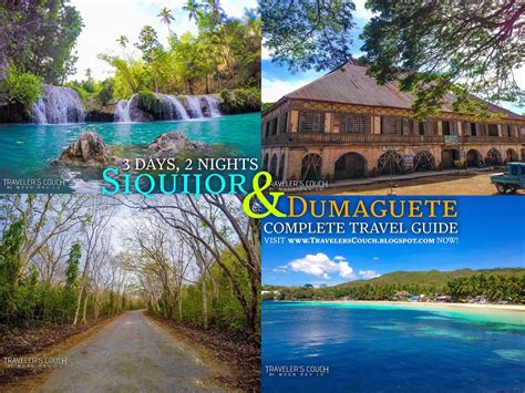 Cebu To Siquijor And Dumaguete Philippines 3 Days 2 Nights 3D2n Travel Guide Itinerary