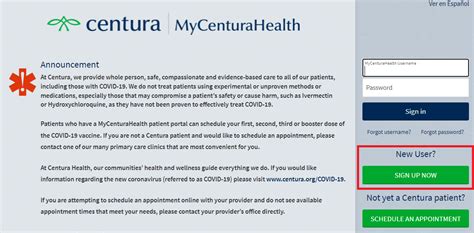 Centura Health Login