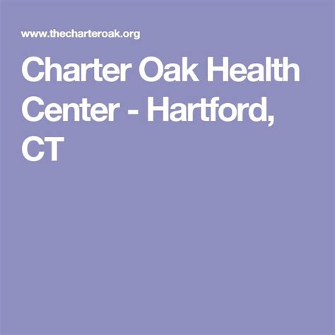 Charter Oak Clinic In Hartford