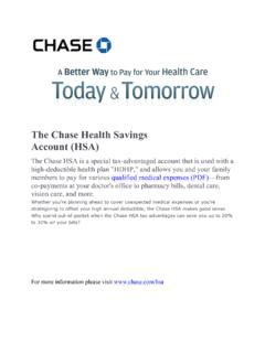 5 Ways Chase HSA Works