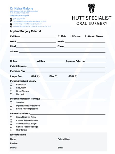 Chd Referral Form