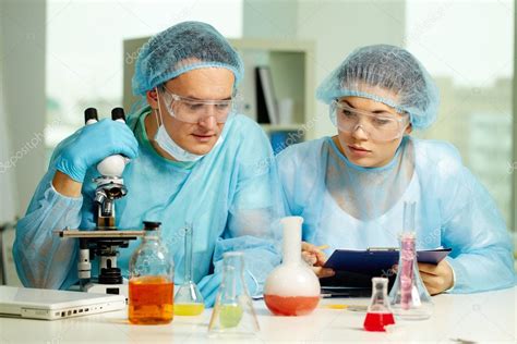 Chemists At Work Stock Photo Pressmaster 11672842