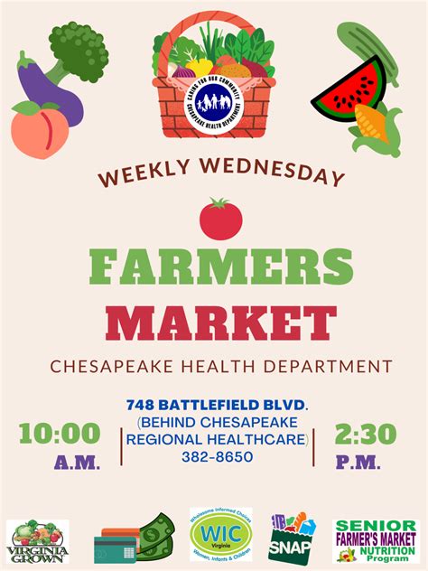 Chesapeake Health Department Farmers Market