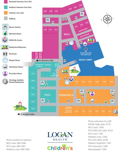 Children S Maps Directions Parking Logan Health