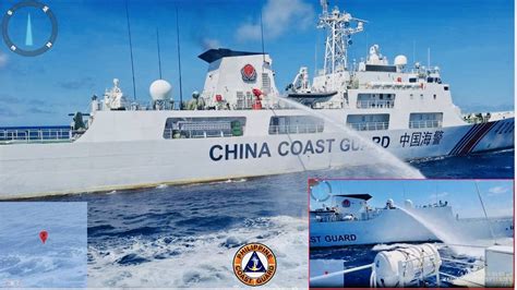 China Coast Guard Uses Water Cannons Vs Ph Vessels Does Dangerous