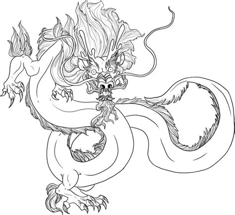 Chinese Dragon Pictures To Print