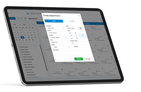 Chiropractic Scheduling App