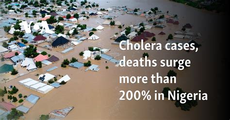 Cholera Cases, Deaths Surge More Than 200% In Nigeria