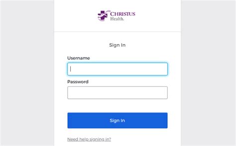 Christus Health Login