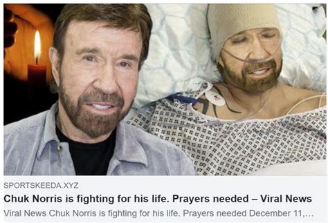 Chuck Norris Health Condition