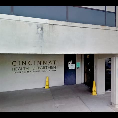 Cincinnati Health Department Address