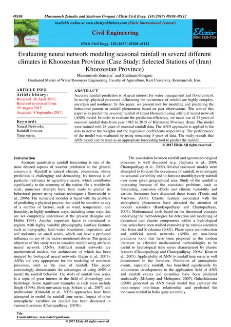 Civil Engineering Article