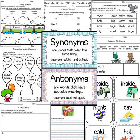 Class 8 English Lesson 7 Synonyms And Antonyms Ppt