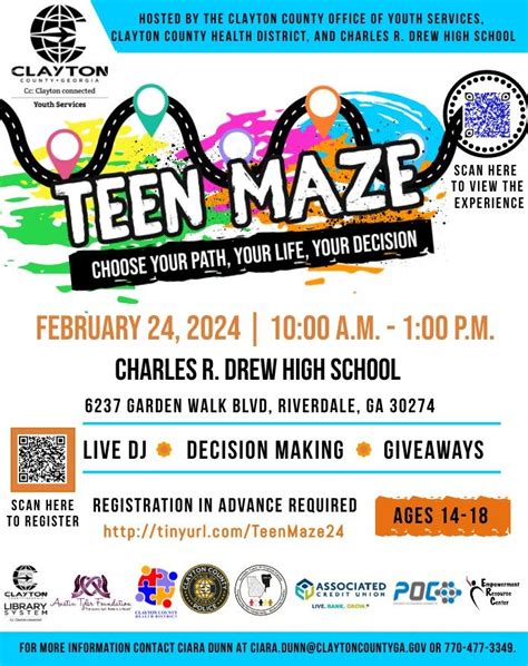 Clayton County Teen Maze Clayton County Georgia