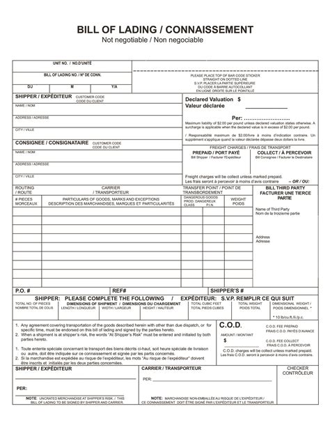 Clean Bill Of Lading