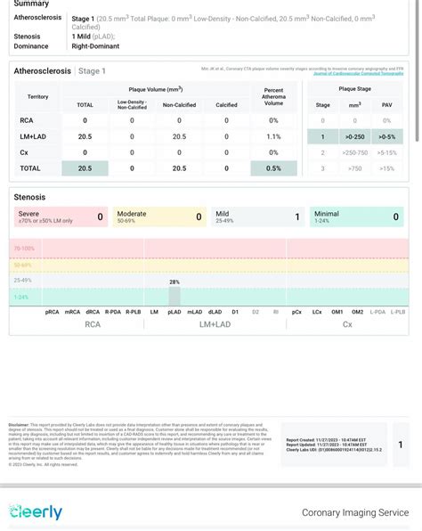 Cleerly Scan Cost