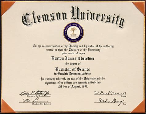 Clemson Health Science Major Requirements