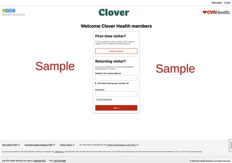 Clover Health Members Login Register Otchs Otc