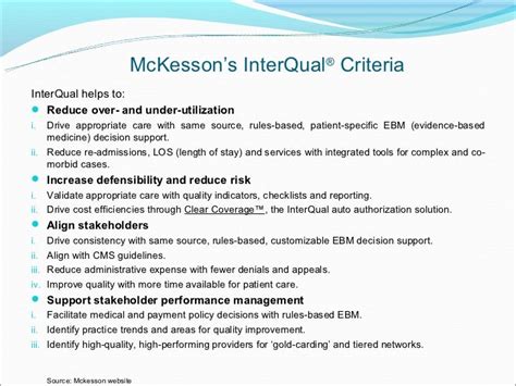 Cms Interqual Guidelines Cheat Sheet