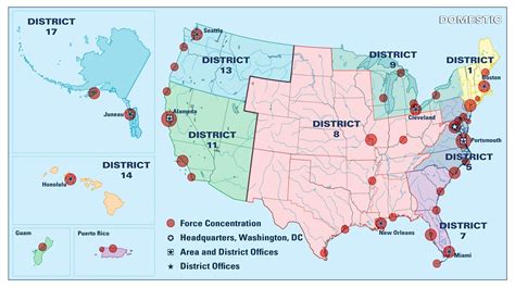 5 Coast Guard Base Locations