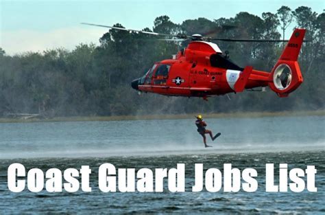 5 Coast Guard Careers