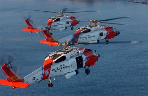 Coast Guard Helicopter Locations