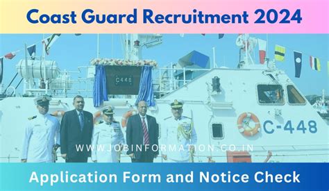 Coast Guard Online Application Form