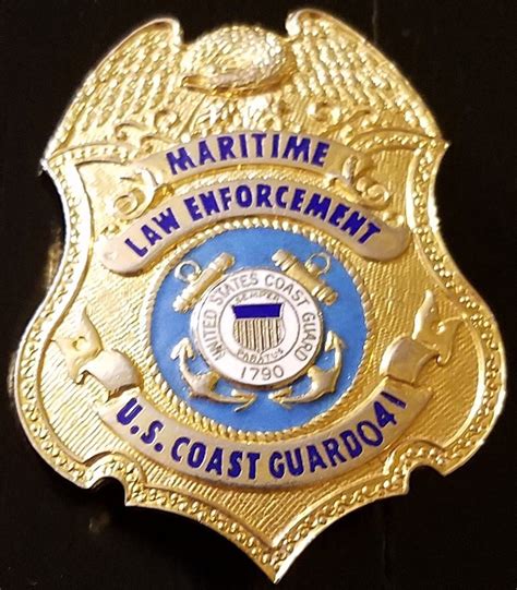 Coast Guard Police Badge